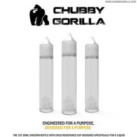 Chubby Gorilla Bottle 30ml (Transparent) (10-Pack)