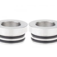 Stainless Steel 810 to 510 Drip Tip Adapter (2-Pack)